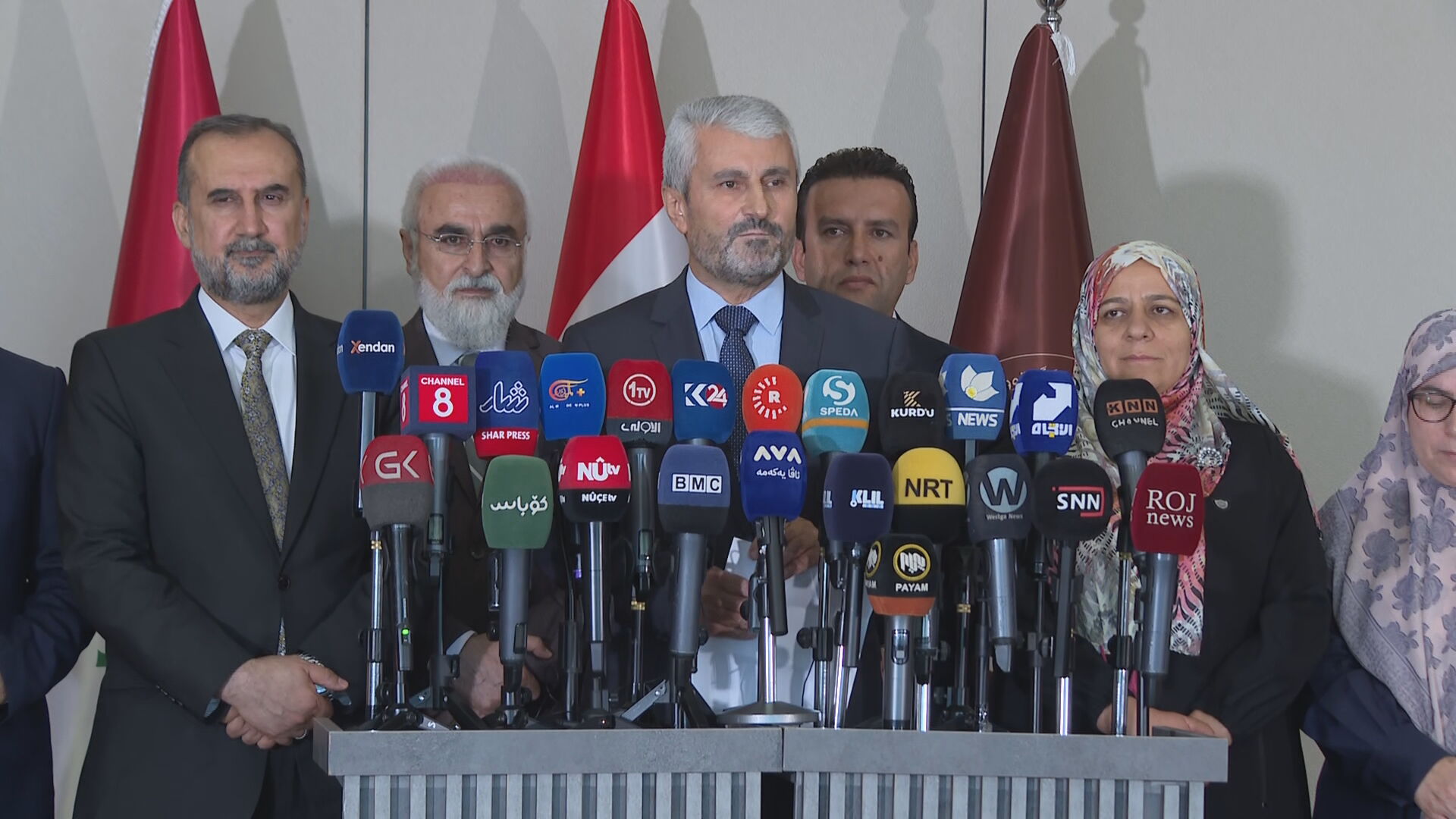 کۆنفڕانسی ڕۆژنامەوانیی مستەفا عەبدوڵا، سەرۆکی فراکسیۆنی یه‌كگرتوو لە پەرلەمانی کوردستان 