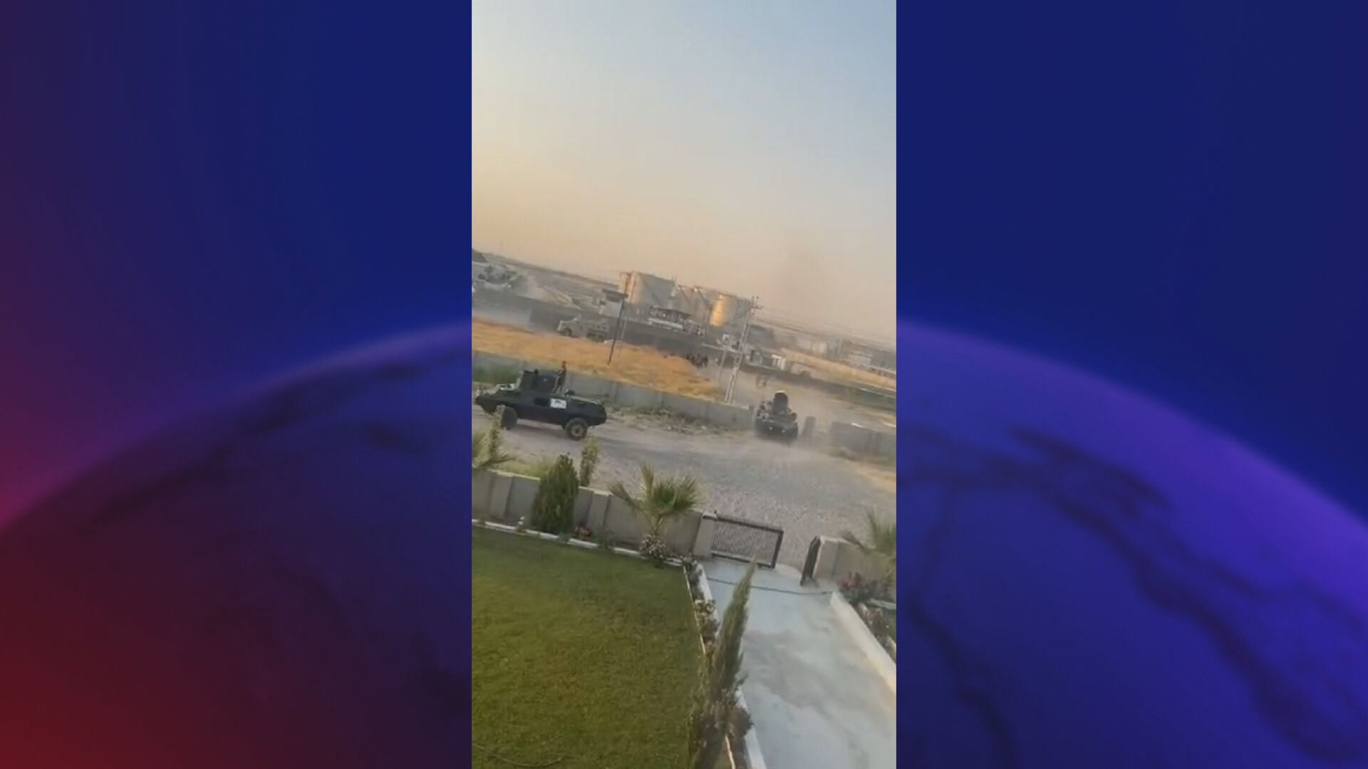 هێزێکی زۆری سەربازی لە سنووری شارۆچکەی خەبات 