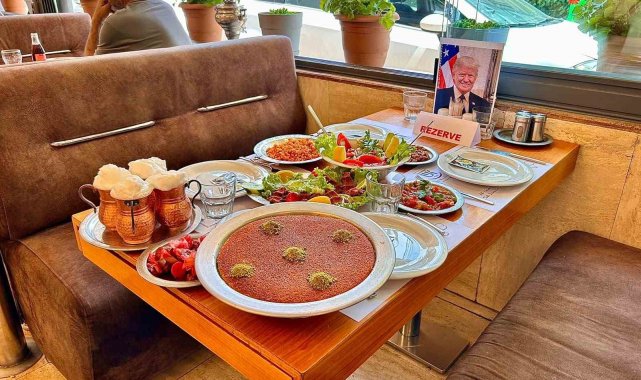 دیمەنێک لە خوانی تایبەت بۆ ترەمپ لە لووتکەی ناتۆ لە ئەنقەرە