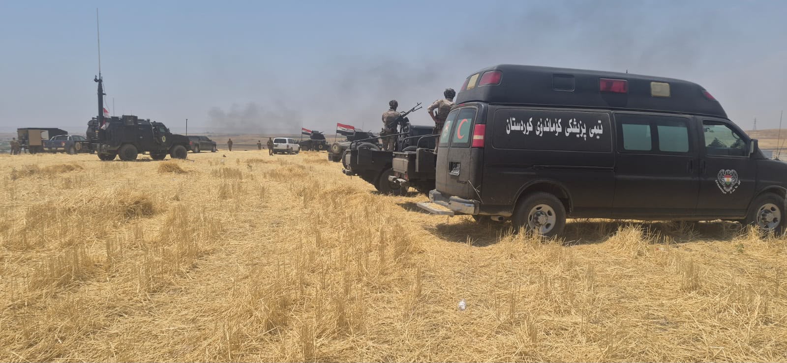 یەکەیەکی هێزەکانی کۆماندۆی کوردستان، کە بەشداربووە لە ئۆپراسیۆنە هاوبەشەکەی سنووری پردێ