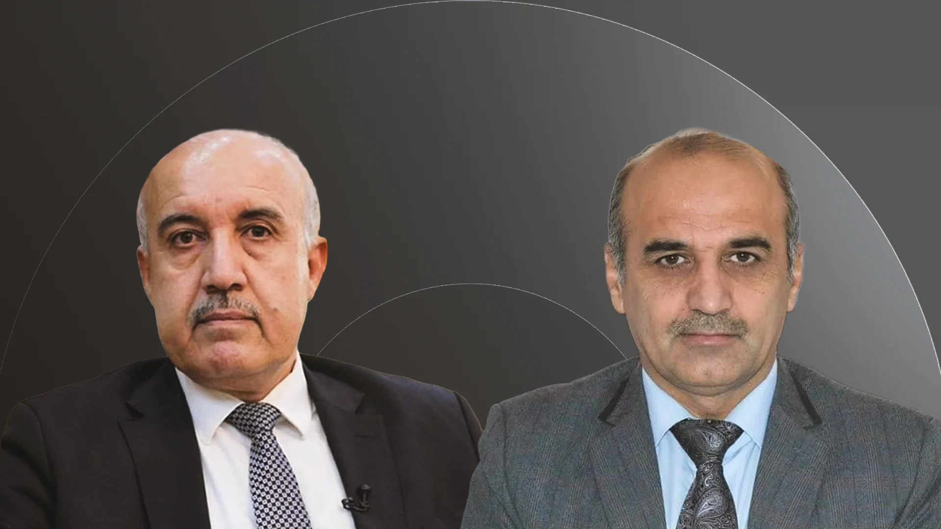 کاوە عەلی، پەرلەمانتاری فراکسیۆنی یەکگرتوو و کەمال محەممەد، وەزیری کارەبا و سامانە سروشتییەکان بە وەکالەت 