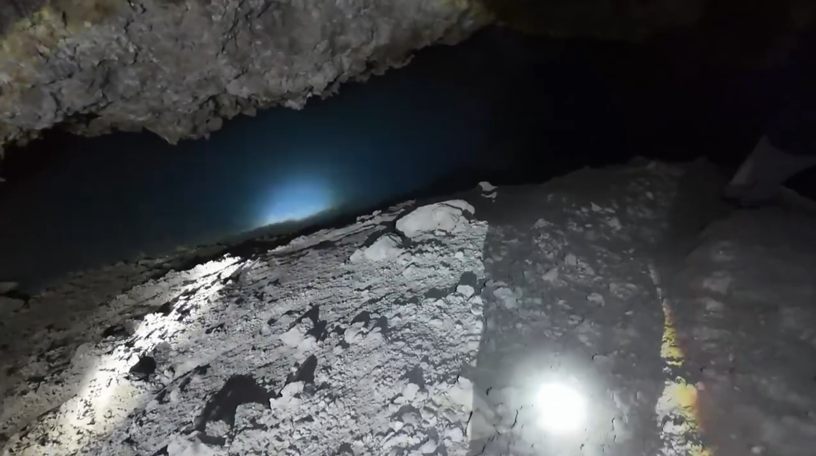 دۆزینەوەی ئەشکەوتێکی دەگمەن و ماسیی بێ چاو لە حەدیسەی  پارێزگای ئەنبار