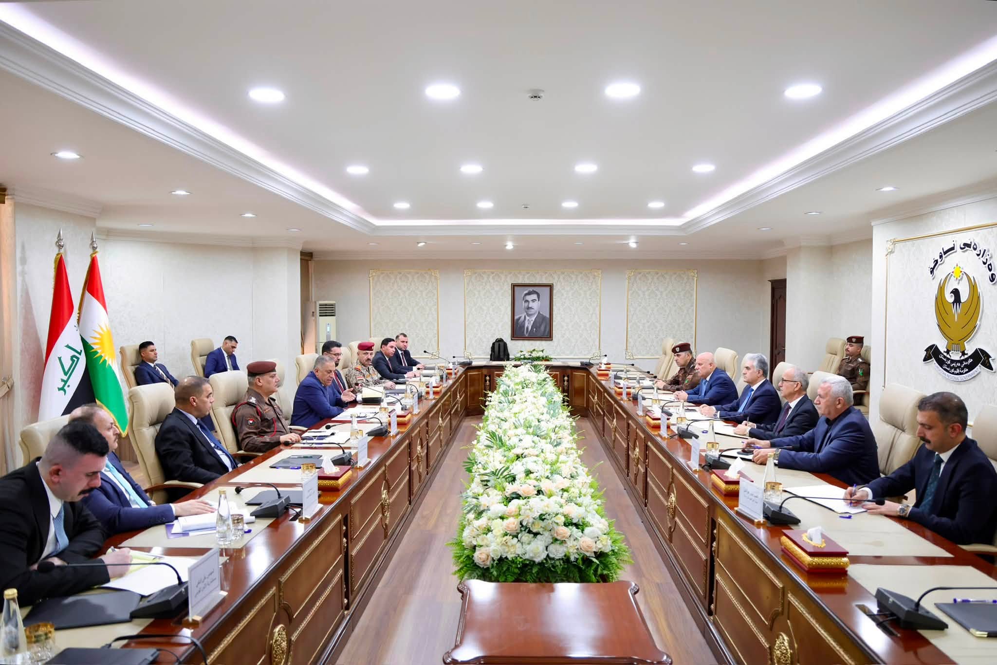 لیژنەی باڵای جێبەجێکردنی ڕێککەوتنی ئەمنیی عێراق و ئێران لە هەولێر کۆبووەوە