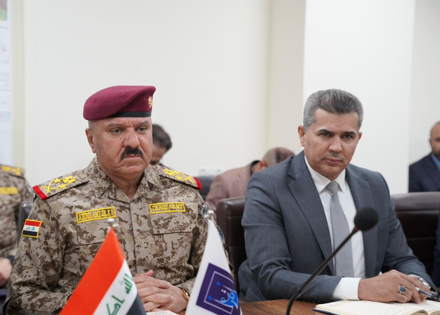 کۆبوونەوەی هاوبەشی نێوان عەبدولئەمیر شەمەرى، بەڕێوەبەرى نووسینگەى فەرماندەى گشتیی هێزە چەکدارەکان لەگەڵ کۆمیسیۆنى باڵاى سەربەخۆى هەڵبژاردنەکان 