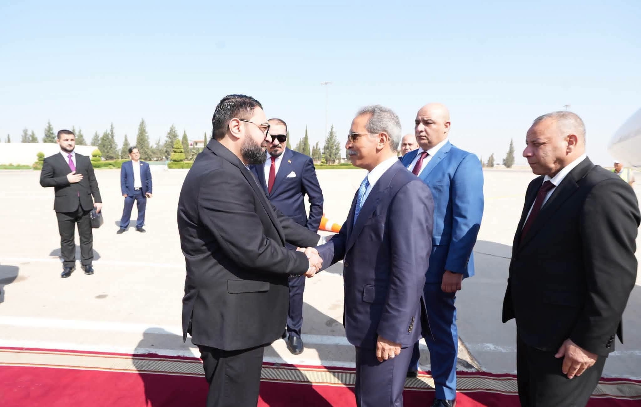 ساتى گەیشتنى فایەق زێدان، سەرۆکى ئەنجوومەنى باڵاى دادوەریی عێراق بۆ دیمەشق