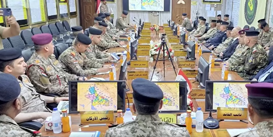 کۆبوونەوەیەکی فەرماندەیی ئۆپراسیۆنەکانی سەڵاحەدین