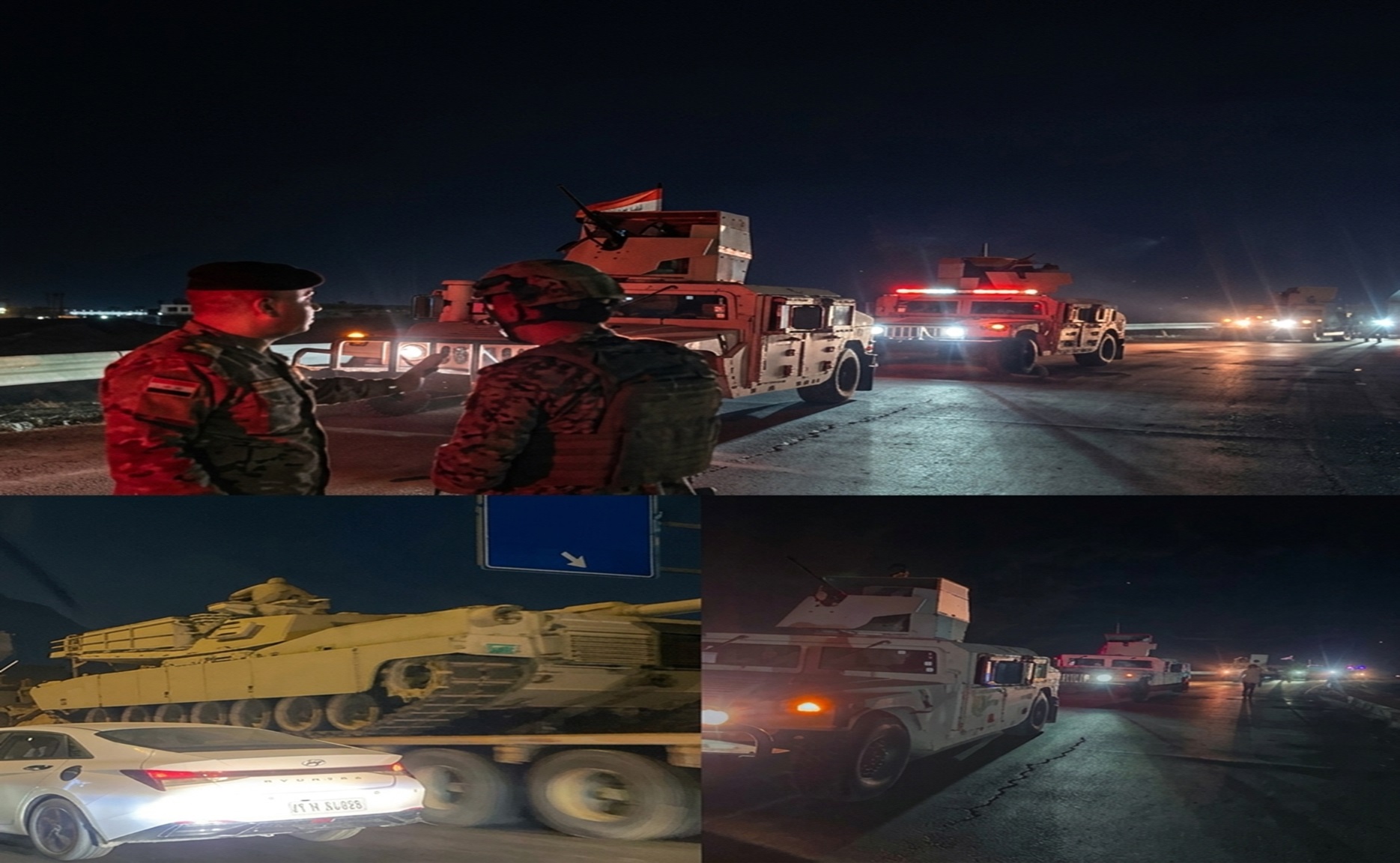 بڵاوەپێکردنى هێزە ئەمنییەکان لەزۆرێک لە پارێزگاکانى عێراق بەتایبەت لە بەسڕە