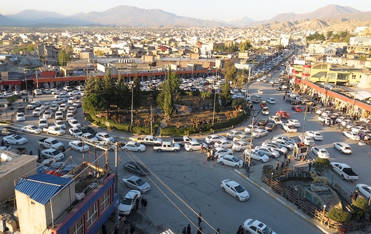 دیمەنێک لەناو شارى سۆران