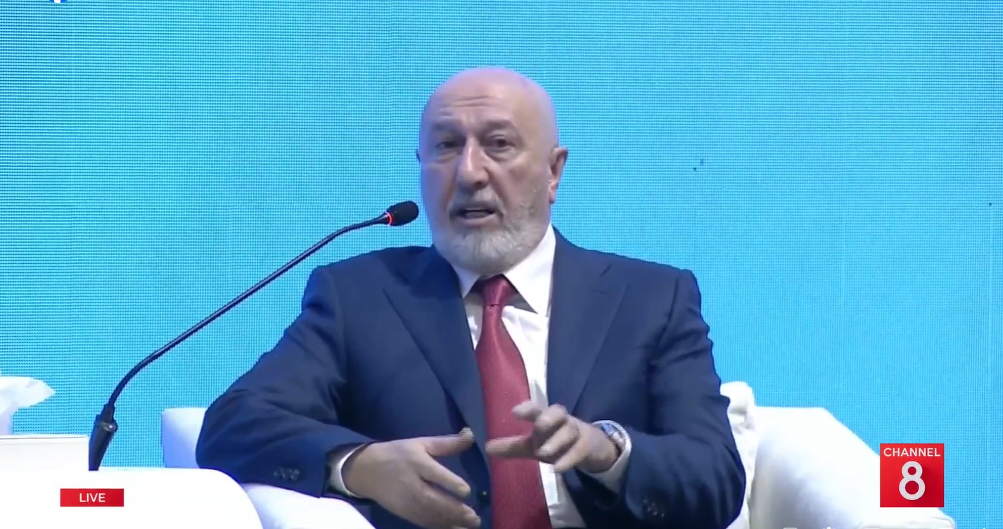 نزار ئامێدی، سەرۆککۆماری عێراق،لە میانی 8ـەمین کۆنفرانسی دیالۆگی بەغداد