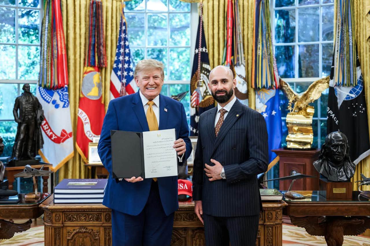 کریکۆر دێر هاگۆبیان، نامەی دەستبەکاربوونی پێشکەش بە دۆناڵد ترەمپ، سەرۆکی ئەمریکا کرد