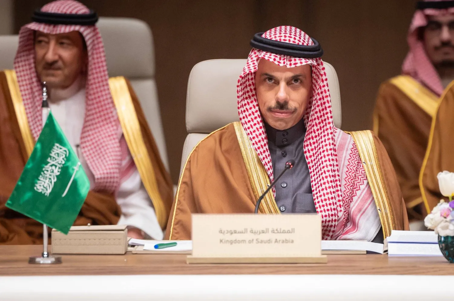فەیسەڵ بن فەرحان، وەزیرى دەرەوەى سعودیە 