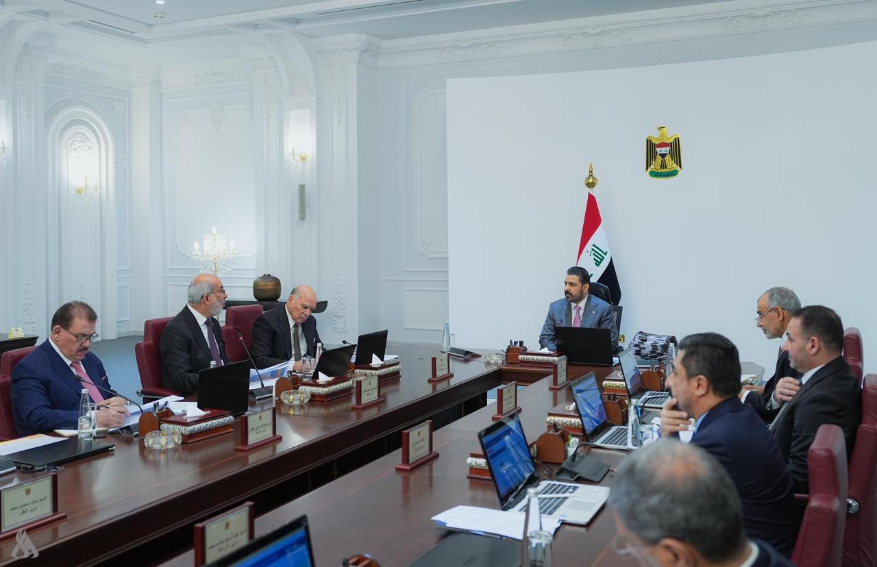 کۆبوونەوەیەکی ئەنجوومەنی وەزیرانی عێراق. فۆتۆ: واع