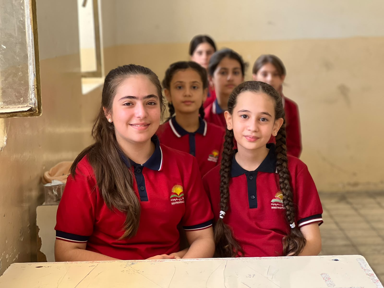 چەند خوێندکارێک لە یەکێک لە پۆلەکانی  خوێندن لە هەرێمی کوردستان. فۆتۆ: ئەیوب عەلی وەرتێ - کەناڵ8