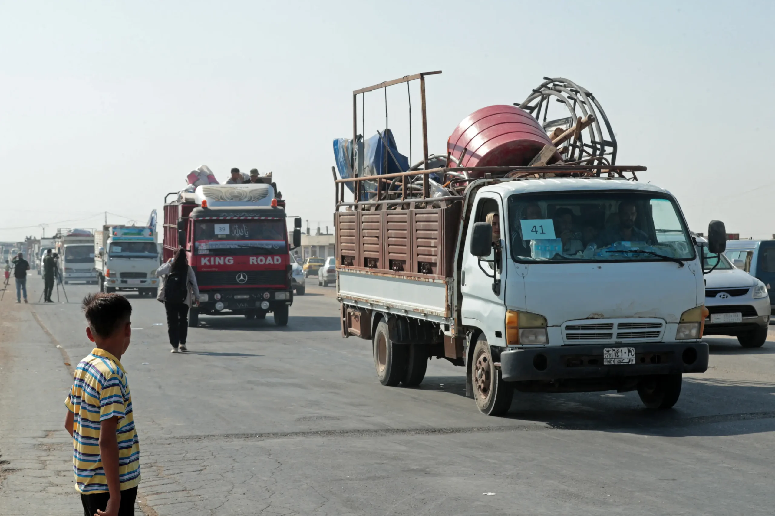 689 خێزانی ئاوارەی سەرێکانی دەگەڕێنەوە بۆ زێدی خۆیان. فۆتۆ: AFP