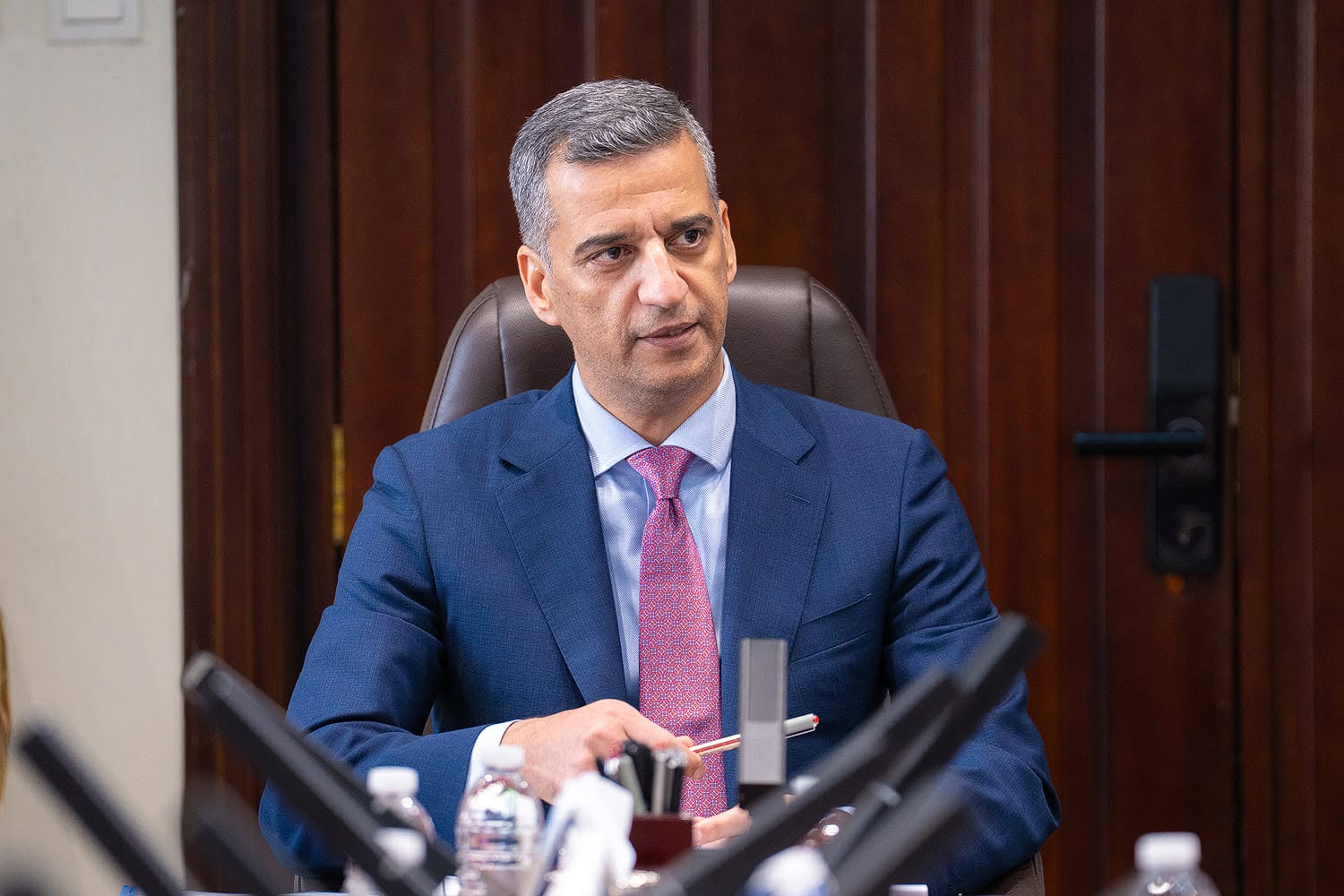نزار ناسڕ حسێن، پارێزگارى بانکى ناوەندى 