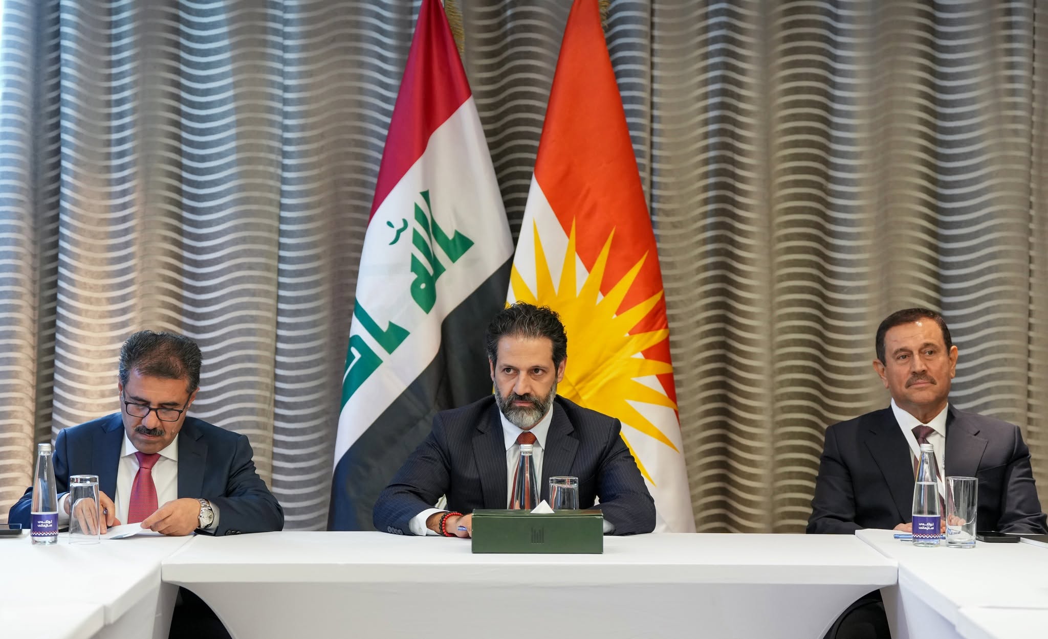 قوباد تاڵەبانی لەگەڵ بازرگانان و وەبەرهێنەرانی سلێمانی کۆبووەوە