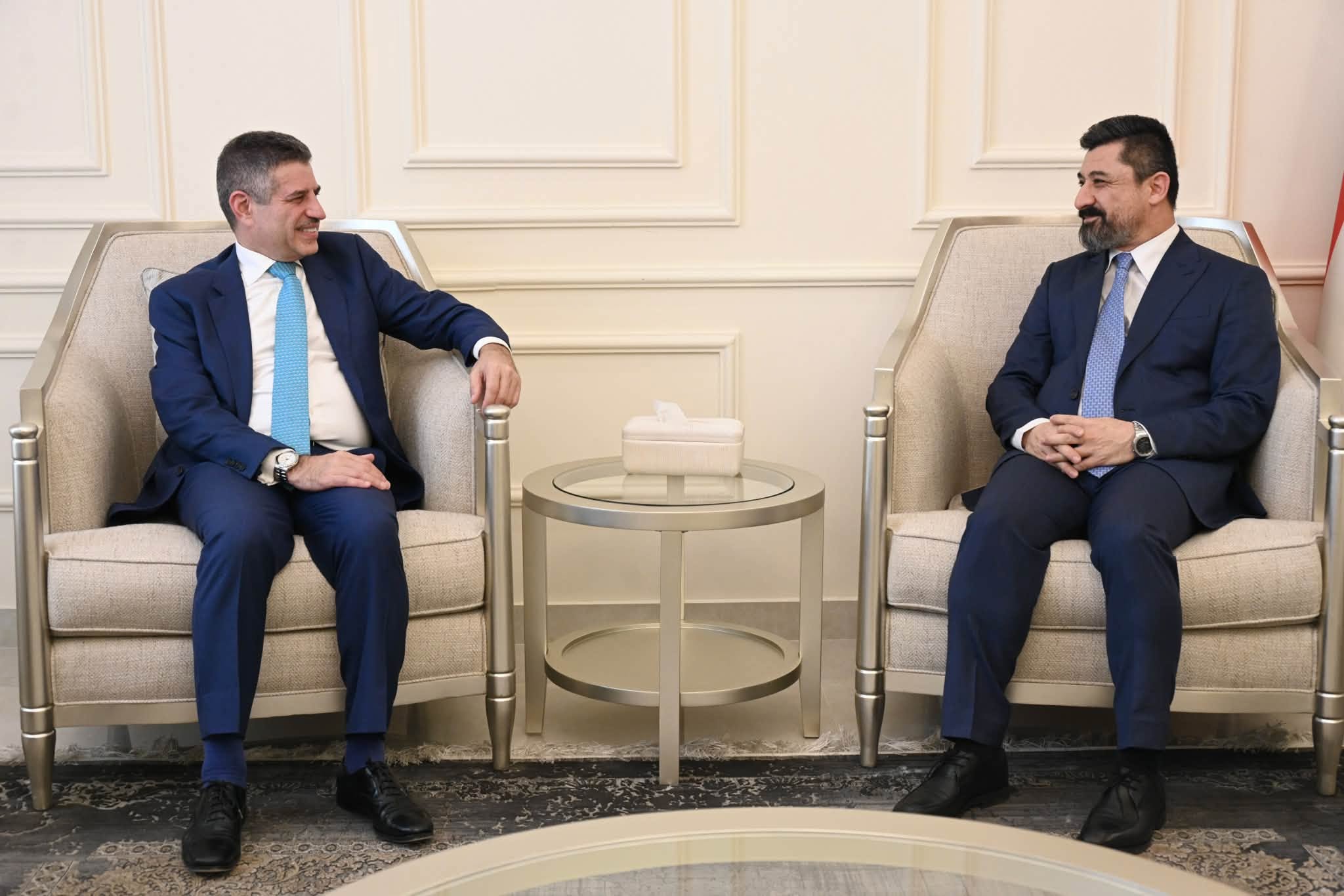 کۆبوونەوەی خالید شوانی، وەزیری دادی عێراق و، ستیڤن ڤاکن، کاربەڕێخەری باڵیۆزخانەی ئەمریکا لە عێراق