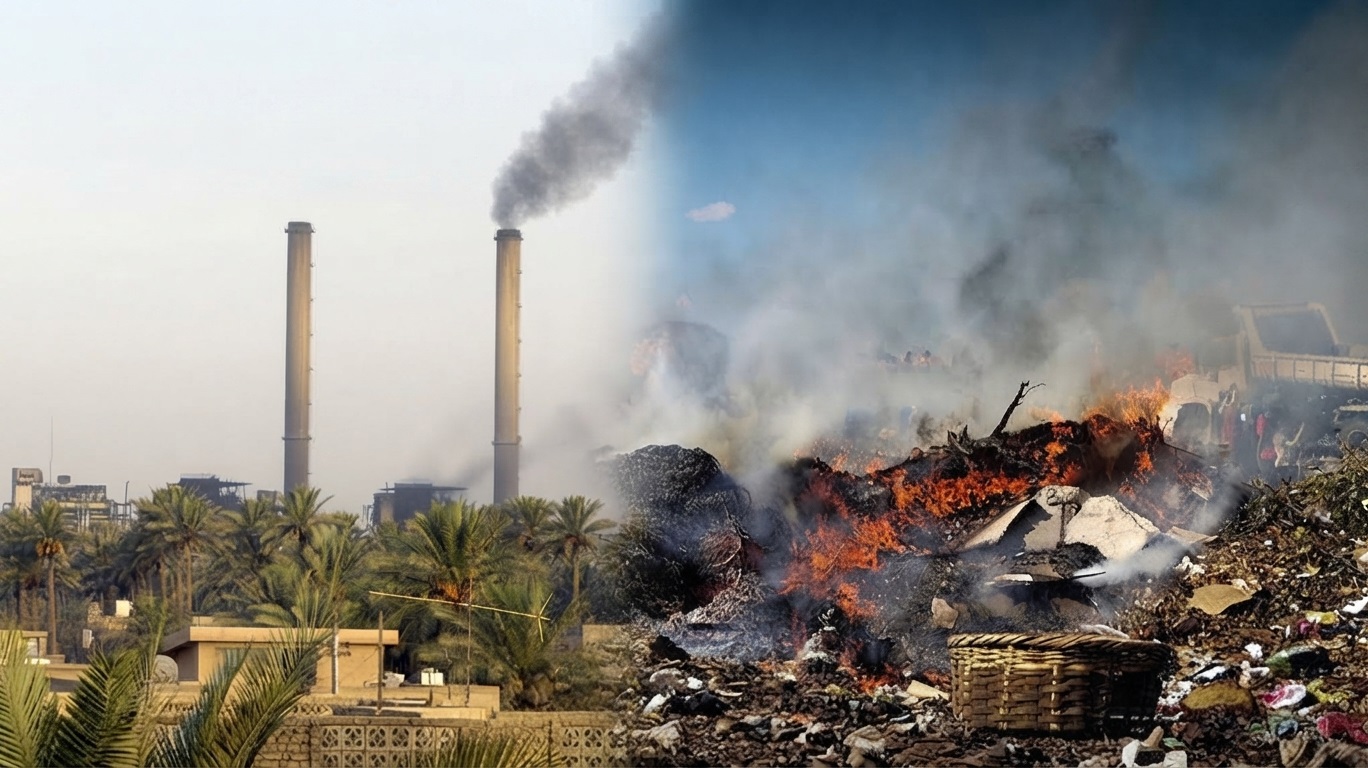 پیسبوونى ژینگە لە بەغداد و ناوچەکانى دیکەى عێراق حکومەتى ڕووبەڕووى ئاڵنگارییەکى گەورە کردووەتەوە