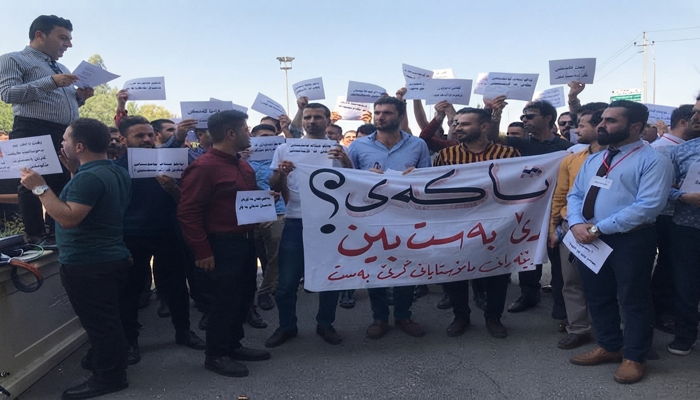 گردبوونەوەى مامۆستایانى گرێبەست