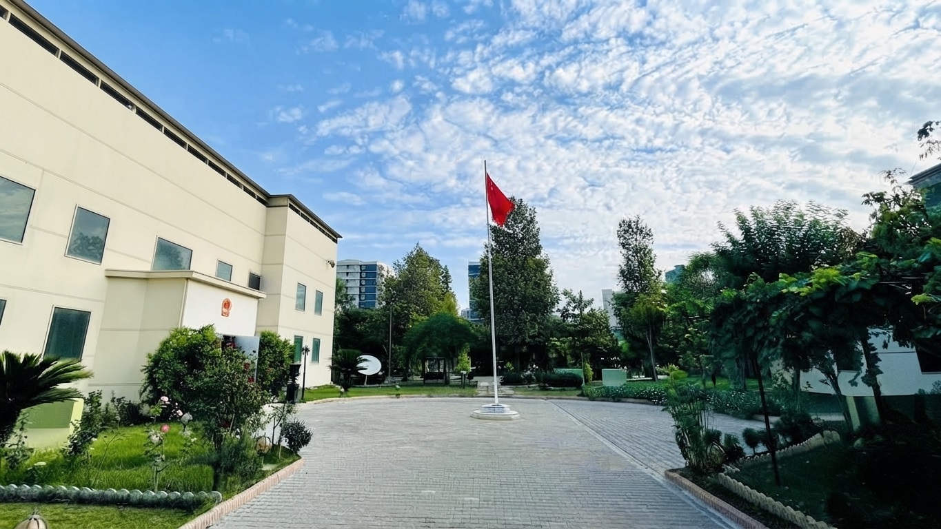 باڵەخانەى کونسوڵخانەى چین لە هەولێر