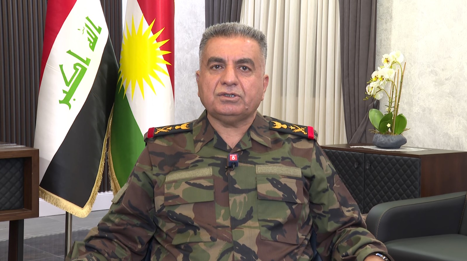 فەریق ڕوكن عومەر ساڵح، فه رماندەى دەڤەرى دووى هێزەكانى پێشمەرگە 