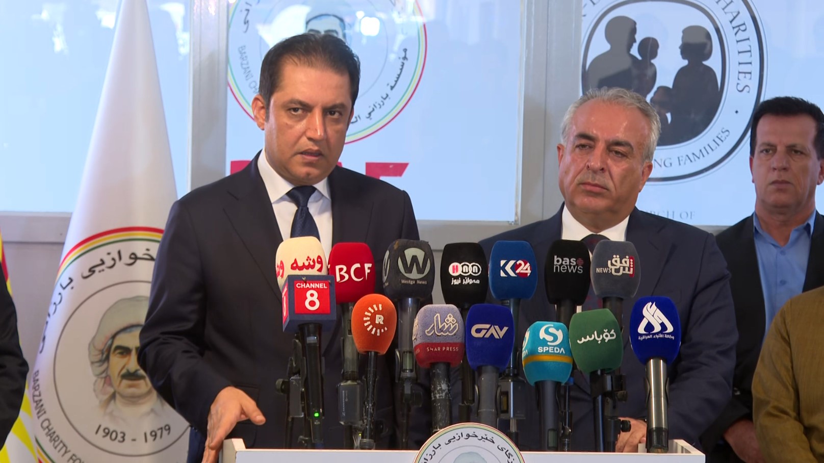 کۆنفرانسی ڕۆژنامەوانیی ئالان حەمەسەعید، وەزیری پەروەردەی حکومەتی کاربەڕێکەری هەرێمی کوردستان 