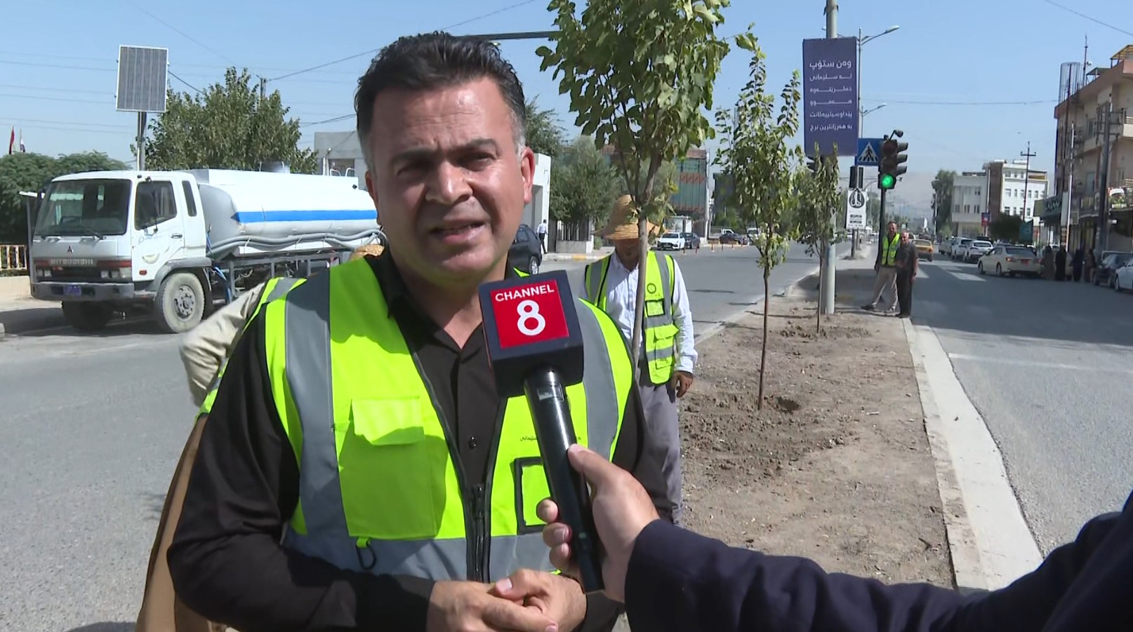 بەهرۆز سالار، بەڕێوەبەری باخچەکانی سلێمانی