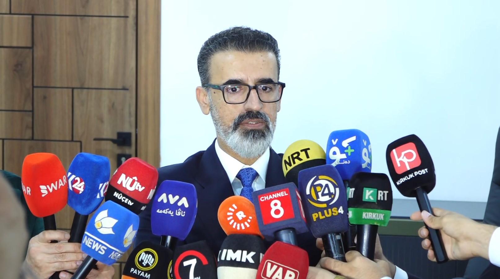 کۆنفڕانسی ڕۆژنامەوانیی ڕێبوار تەها، جێگری پارێزگاری کەرکووک