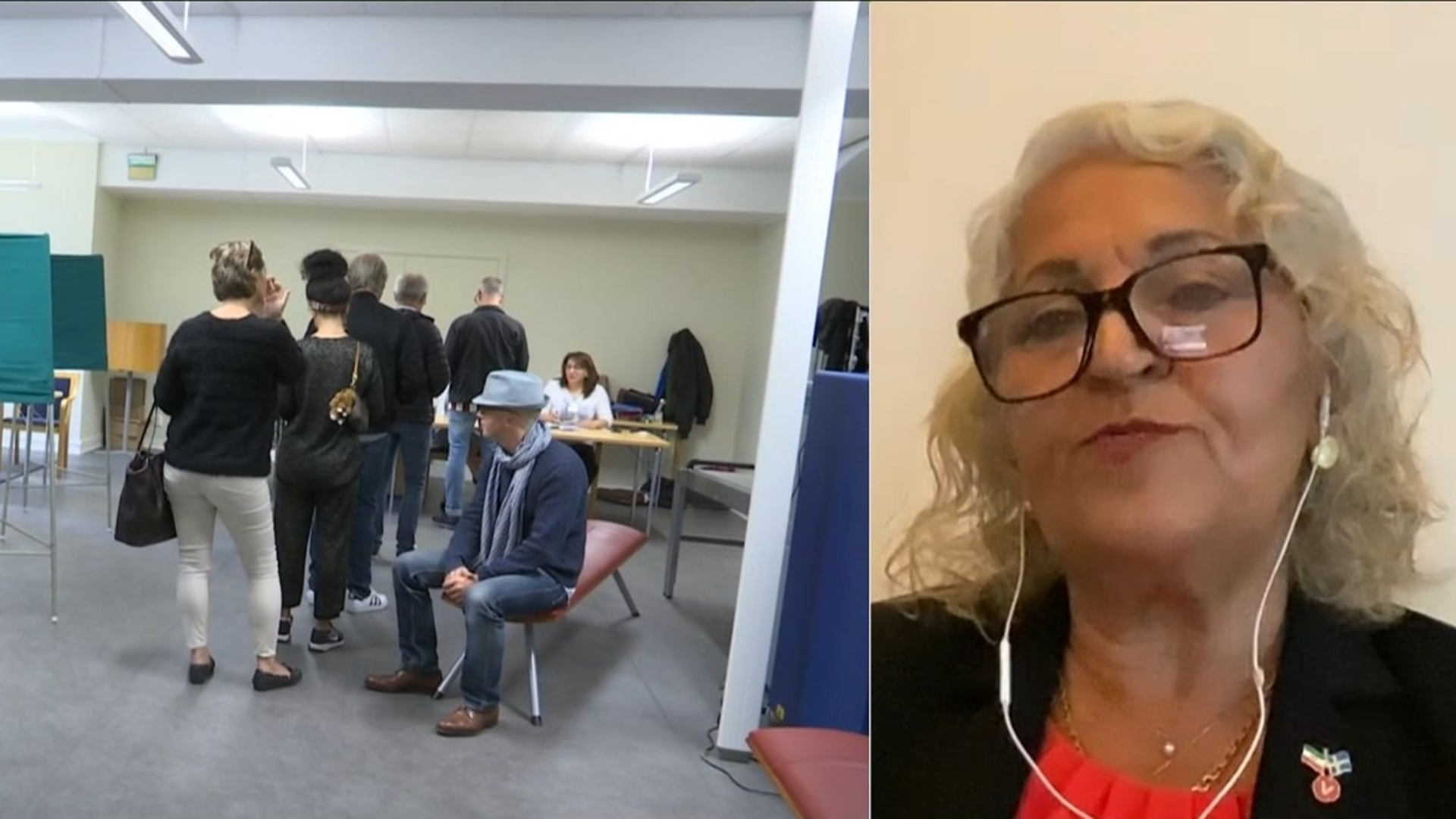 سەلیمە فەهد، کاندیدی پارتی چەپ لە هەڵبژاردنی پەرلەمانی سوید 