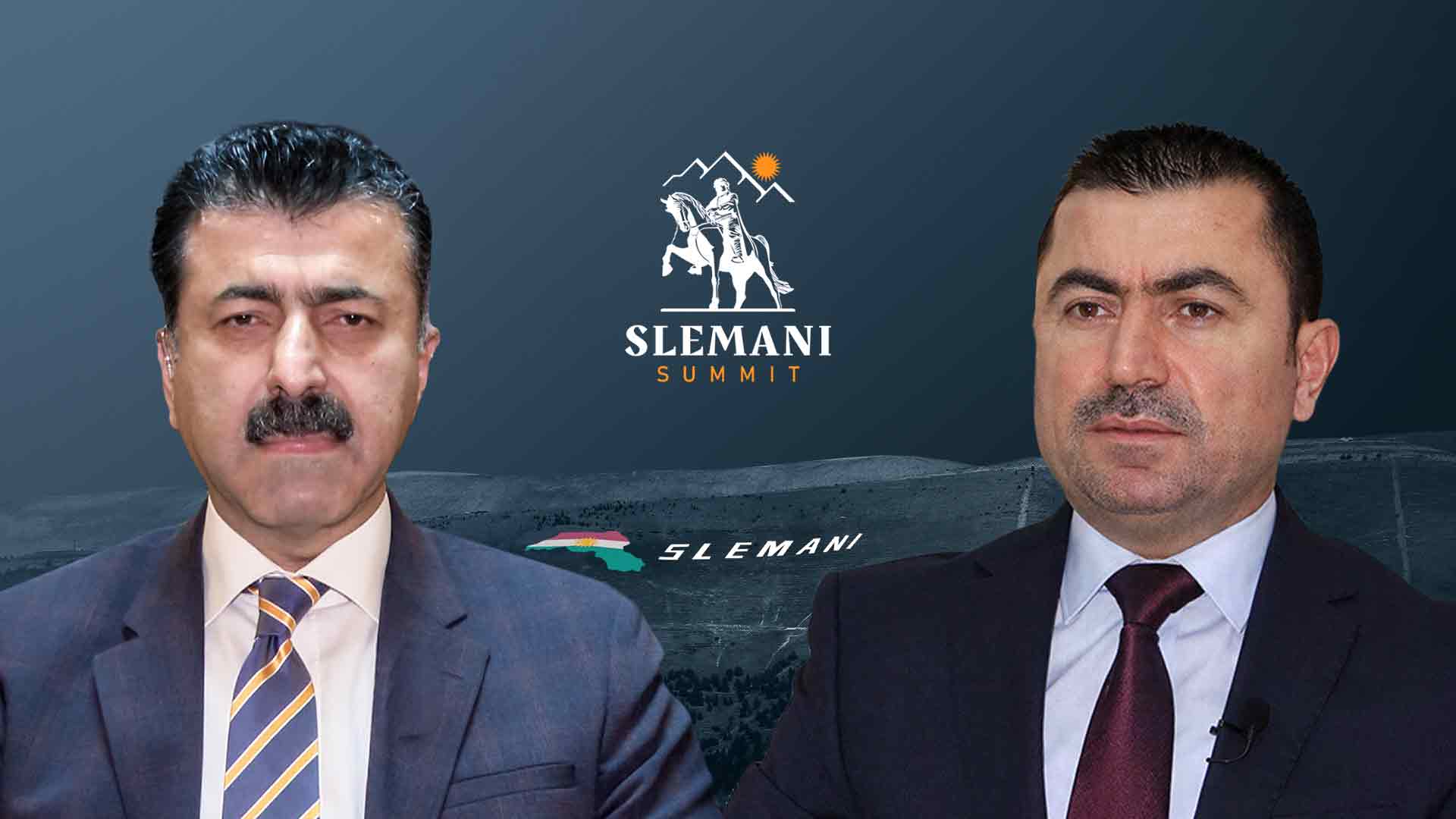 دارا ڕەشید، وەزیری پلاندانان و دانا عەبدولکەریم وەزیری ئاوەدانکردنەوە