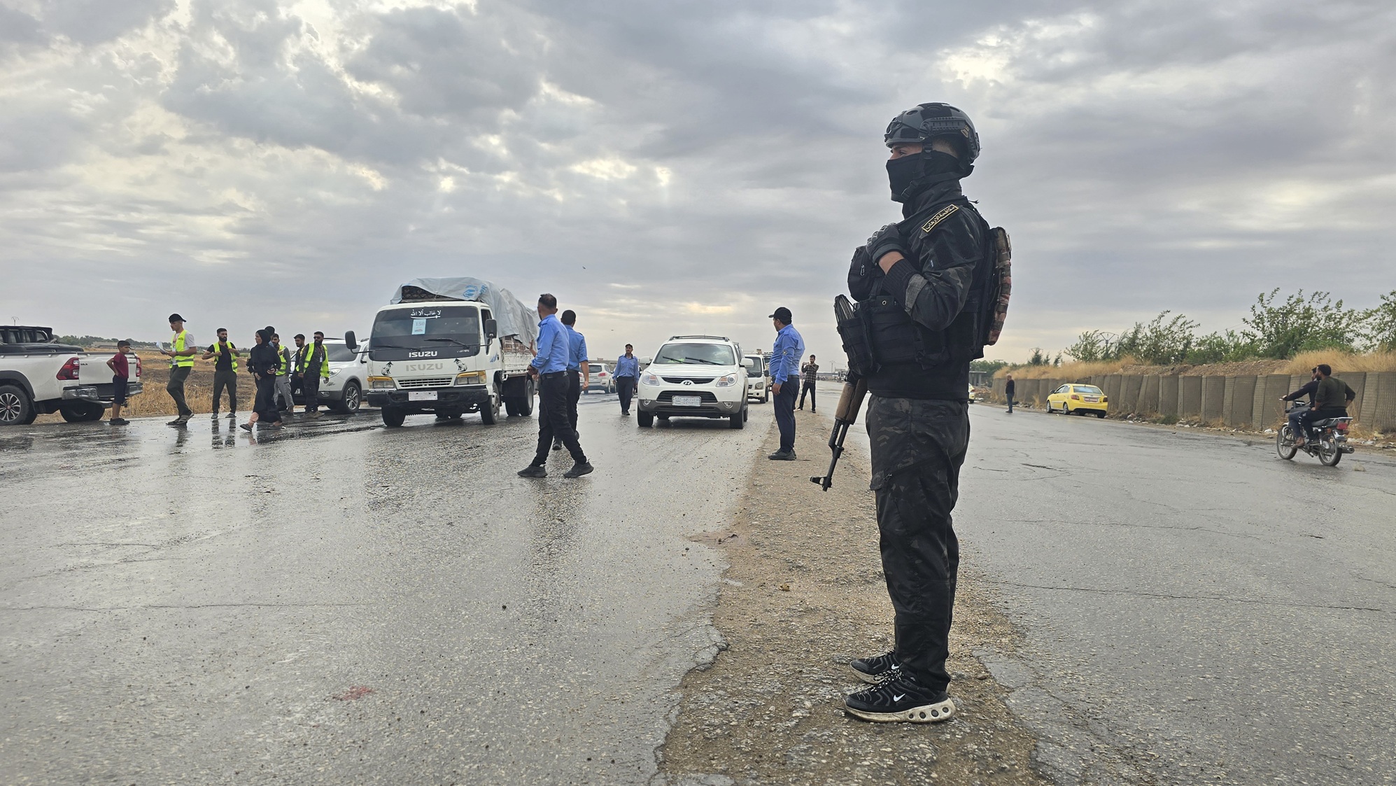 گەڕانەوەى ئاوارەکانى سەرێکانى لە ڕۆژئاواى کوردستان لەژێر سەرپەرشتى هێزەکانى ئاسایشى ناوخۆى ڕۆژئاوا