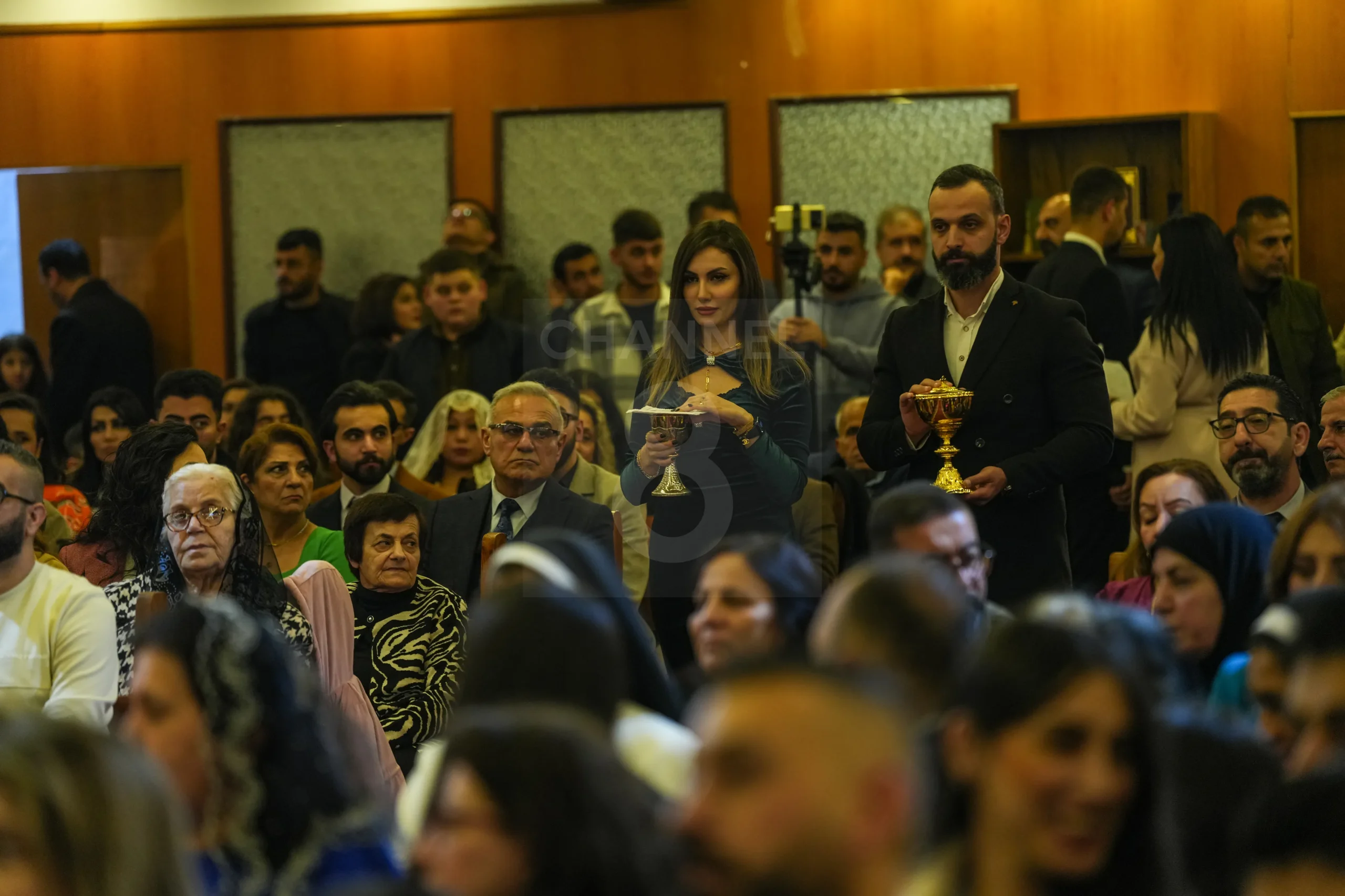جشن کریسمس در کلیسای ماریوسف سلیمانیە. منبع عکس: کانال8