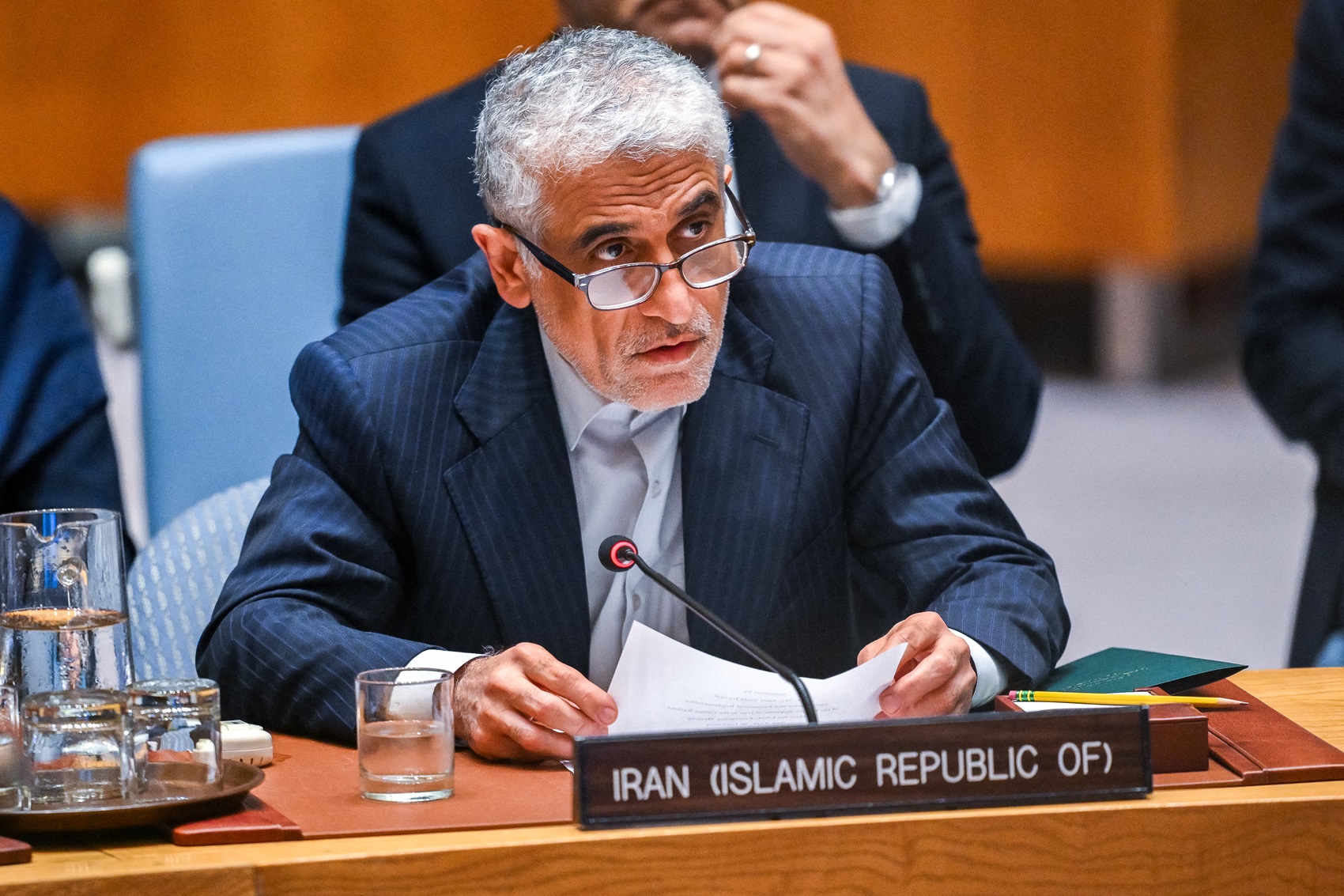 امیر سعید ایروانی، سفیر ایران در سازمان ملل متحد عکس:AFP
