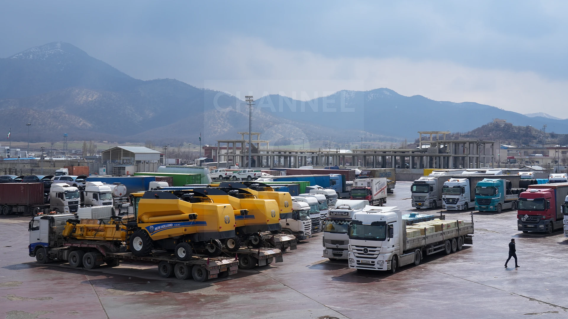 دروازه مرزی باشماخ. عکس: حمە سور