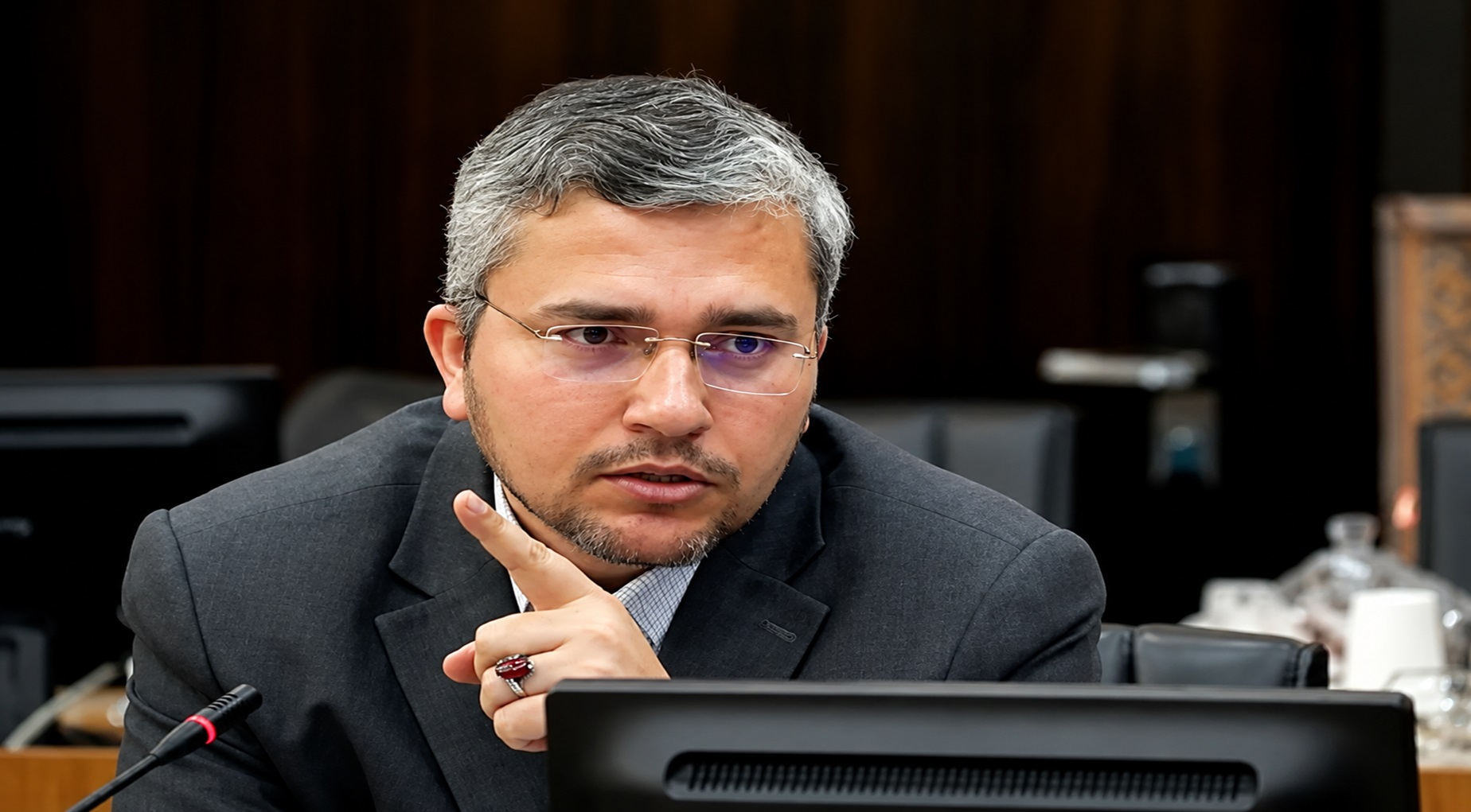 ابراهیم رضایی، رئیس کمیسیون امنیت ملی مجلس ایران