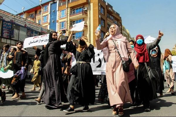تظاهرات زنان افغانستان