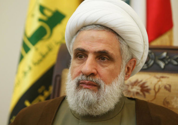 نعیم قاسم دبیرکل حزب‌الله لبنان