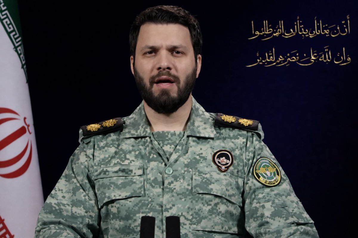 ابراهیم ذوالفقاری، سخنگوی قرارگاه خاتم‌الانبیاء وابسته به سپاه پاسداران