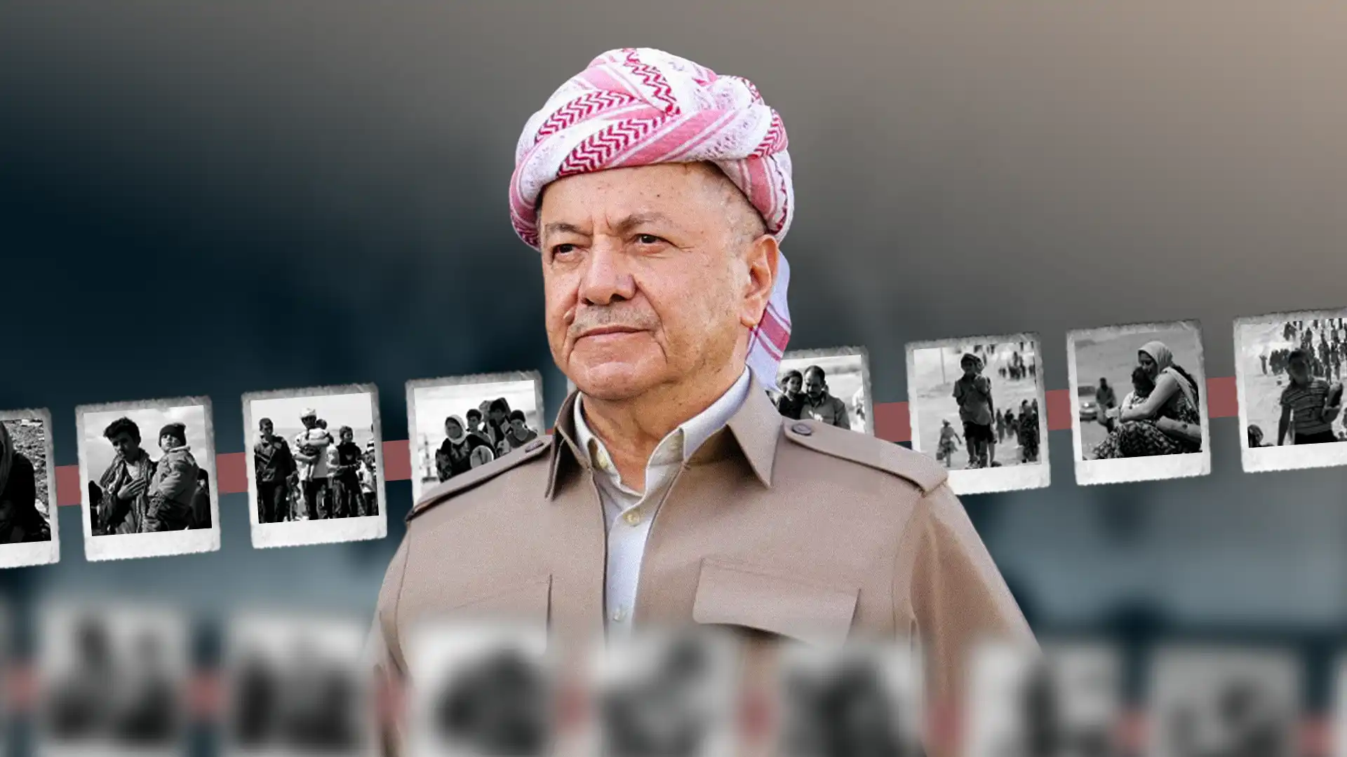 مسعود بارزانی، رئیس حزب دمکرات کوردستان 
