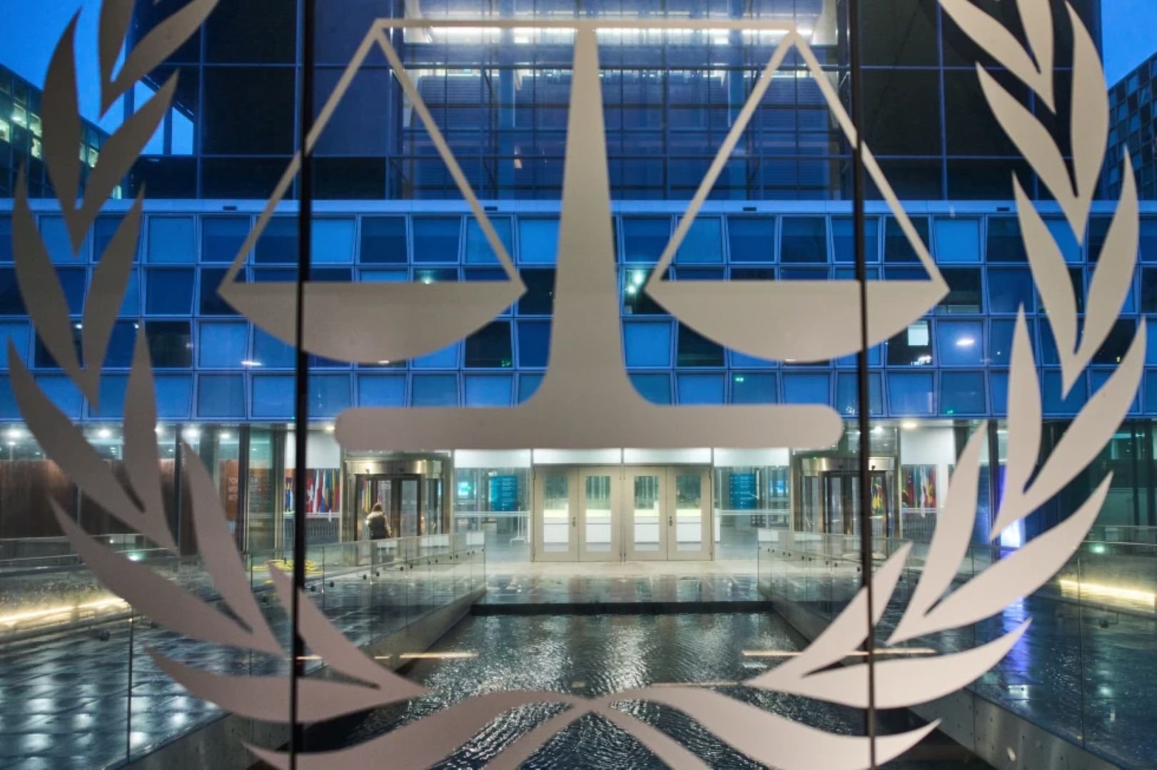 تصویری از دیوان کیفری بین‌المللی (ICC) در ۹ دسامبر ۲۰۲۵ در لاهه، هلند. (عکس: پیتر دی‌یونگ، آسوشیتدپرس/Pool، آرشیو)