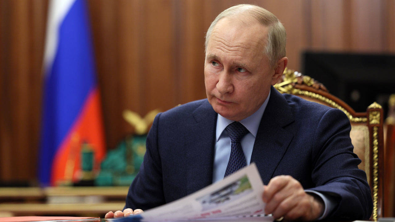 Rusya Devlet Başkanı Vladimir Putin, .Fotoğraf: Tucker Carlson