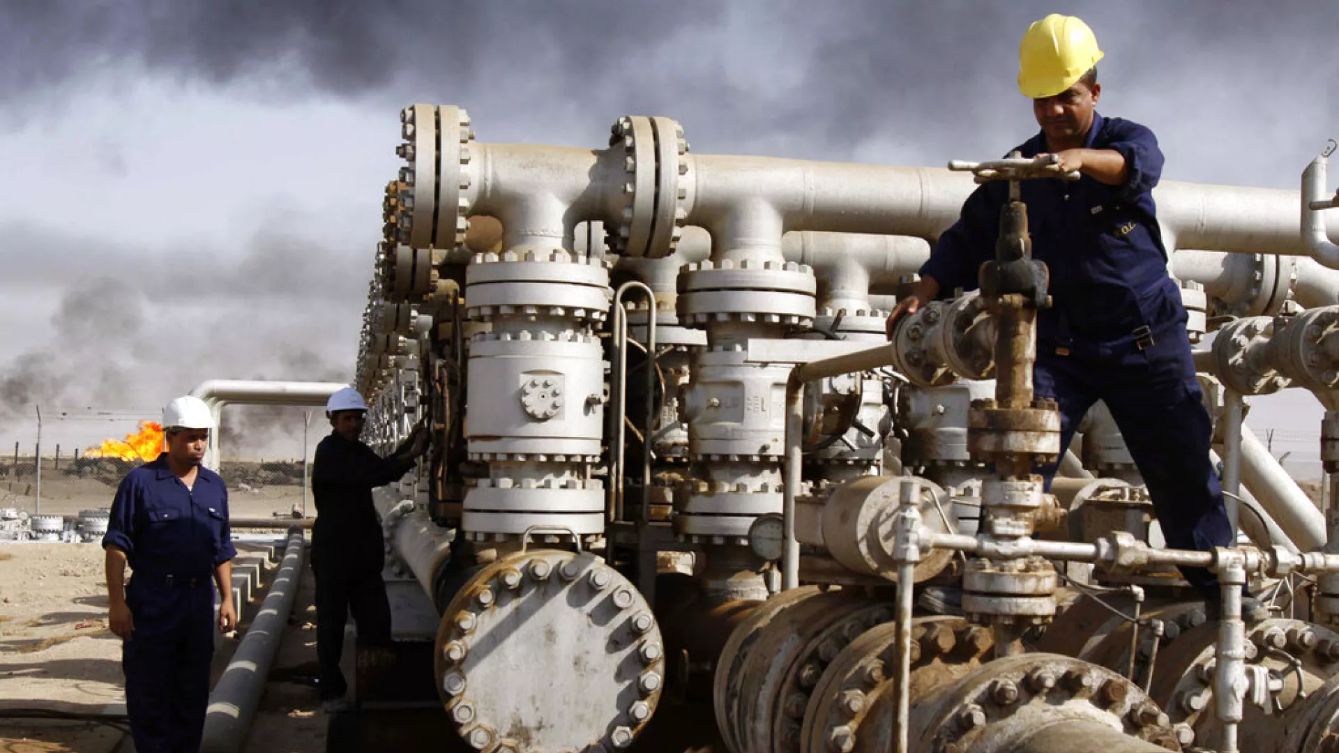 Irak'tan Türkiye üzerinden dünya piyasalarına sevk edilen petrol akışı geçen sene durduruldu / Fotoğraf: AP 
